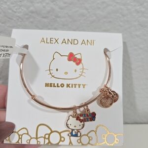 Alex and Ani Rose Gold Hello Kitty Bangle